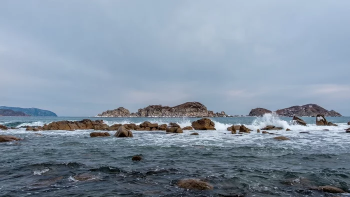 Spring sea - My, Photographer, The photo, Nature, Travels, Landscape, Sea, Дальний Восток, Primorsky Krai, Longpost, Triozerye