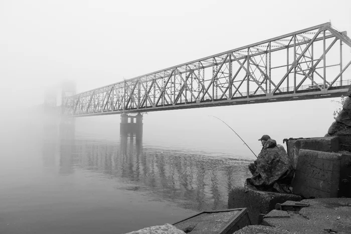 Reply to the post “Foggy morning” - My, Morning, Fog, Fishing, Northern dvina, Reply to post