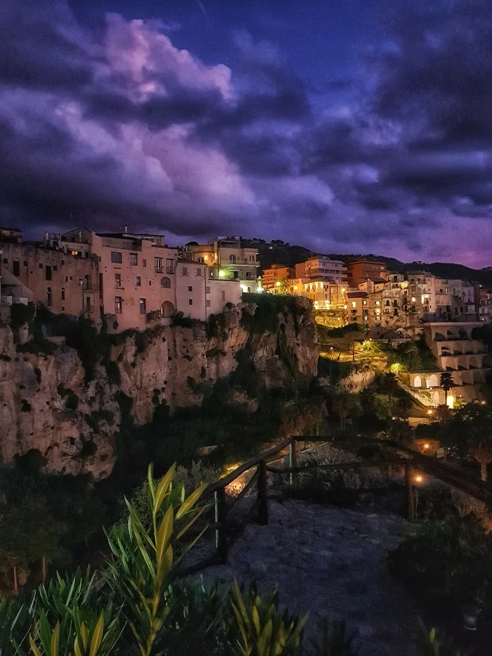 Calabria - My, The photo, Italy, Thunderstorm, Travels, Mobile photography