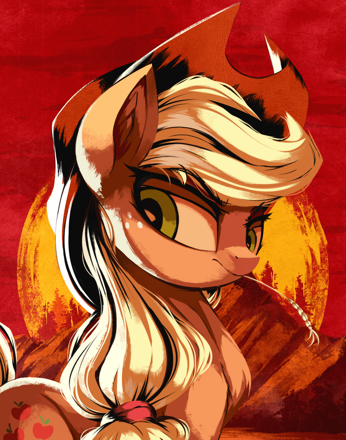    My Little Pony, Applejack, Ponyart, Kaleido, 