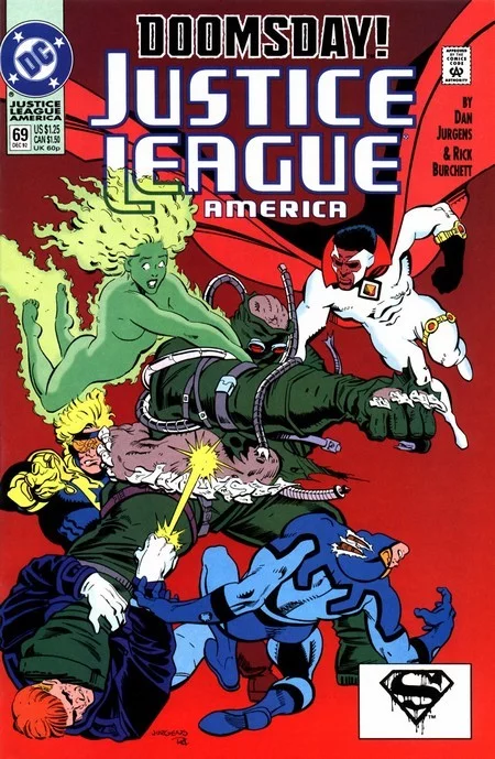 Diving into the Comics: Justice League America #69-78 - Doomsday - My, Superheroes, Dc comics, Justice League DC Comics Universe, Doomsday, Comics-Canon, Longpost