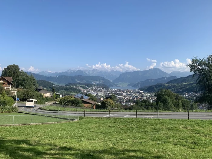 Reply to the post “The attractive city of Lucerne surrounded by the Alps, Switzerland” - My, Town, Switzerland, beauty, The photo, The mountains, Alps, Lucerne, Reply to post