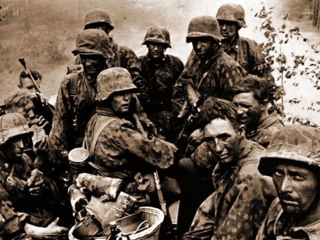 Wehrmacht and Waffen SS camouflages during World War II - My, Camouflage, The Second World War, A uniform, The Great Patriotic War, Video, Longpost, Wehrmacht, SS troops