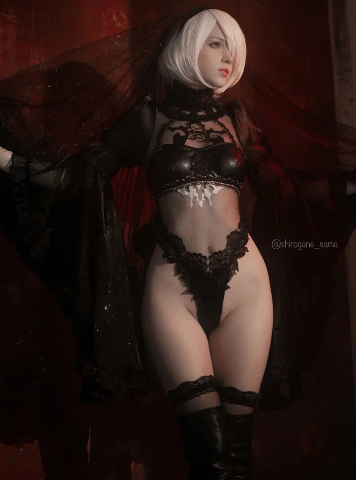 Dark bride 2B - NSFW, NIER Automata, Yorha unit No 2 type B, Cosplay, Games, Erotic, Sasha Holland