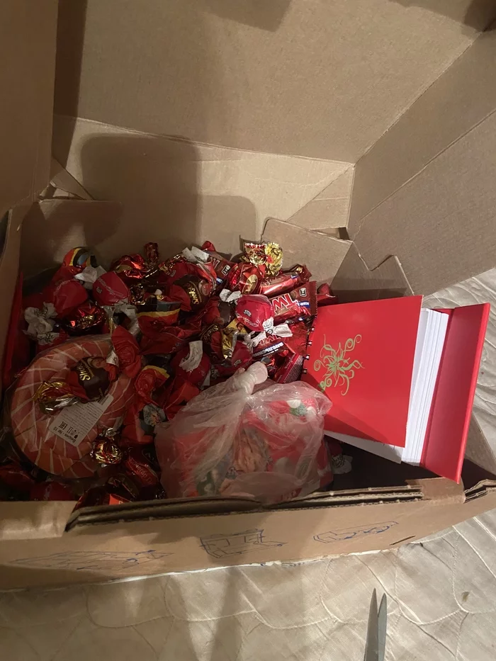 Mood color.... red!!! - My, Gift exchange, Gift exchange report, Longpost