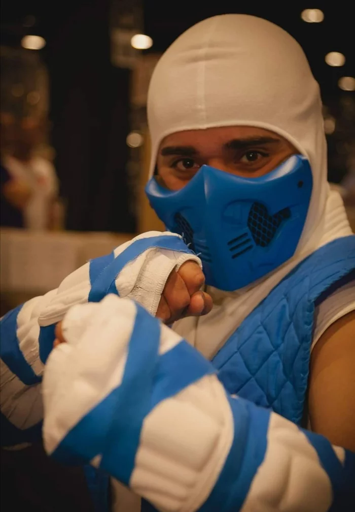 Косплей на SUB-ZERO - Mortal Kombat, Косплей, Саб-Зиро