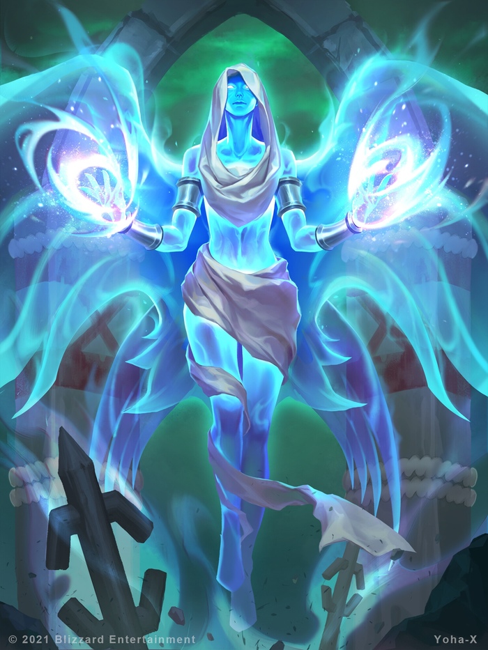 Арт карты "Целительница душ". Автор: yoha Xu