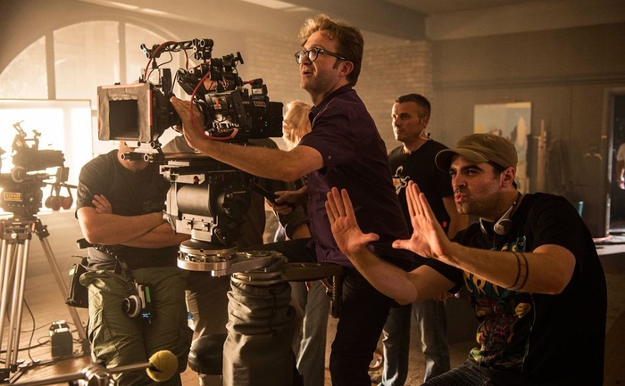 Один день со съёмок. Космос между нами...