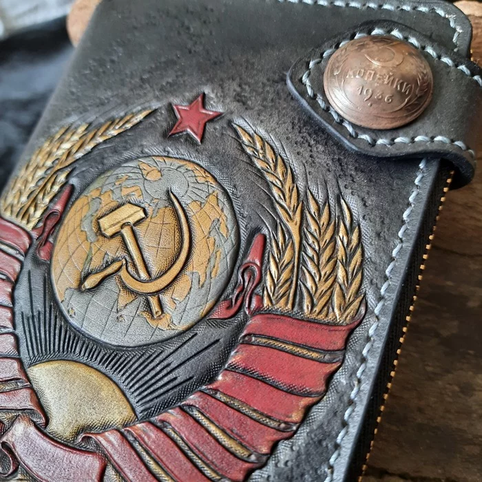 All sorts of leather - My, Leather products, Needlework without process, Handmade, With your own hands, Embossing on leather, Decor, Longpost