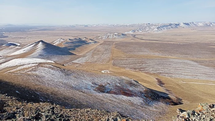 Khakassia. 10th of March - My, The photo, Khakassia, beauty, Steppe, The mountains, Longpost