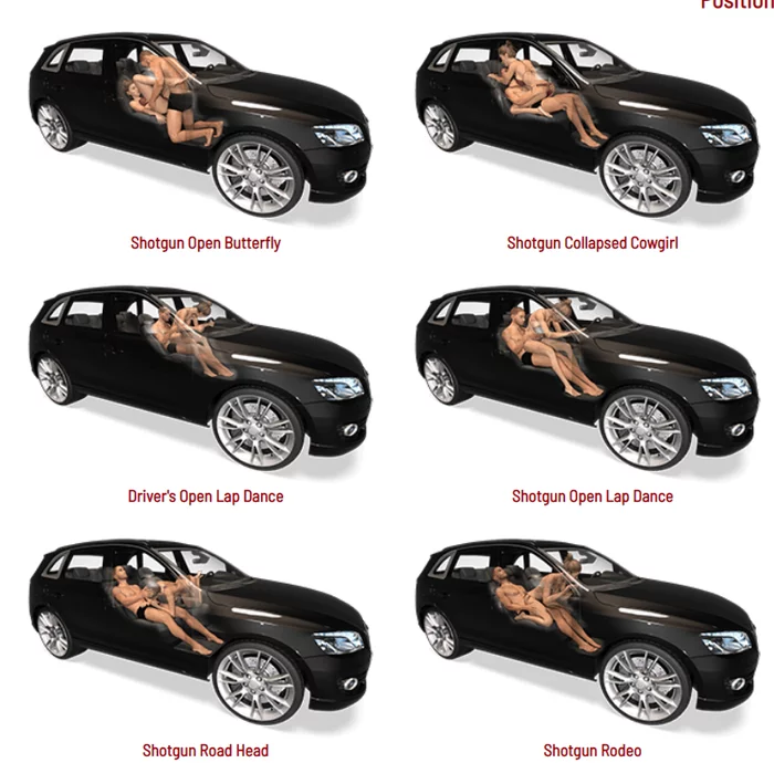For those who did not know - positions for the car - NSFW, Sex, Relationship, Position, Gymnastics