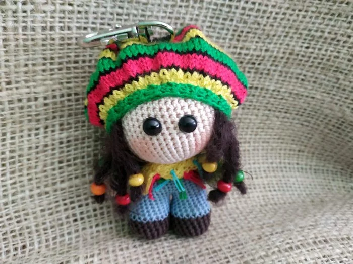 Mini Rasta - My, Needlework, Friday tag is mine, Rastaman, Knitting, Longpost, Needlework without process