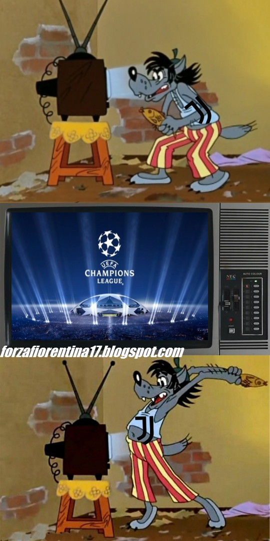 Juve failed to win the Champions League for the 100,500th time. Let's make fun of this pseudo-great club together! - My, Football, Sport, Memes, Serie A, Champions League, Juventus, Regularity, Port, Longpost