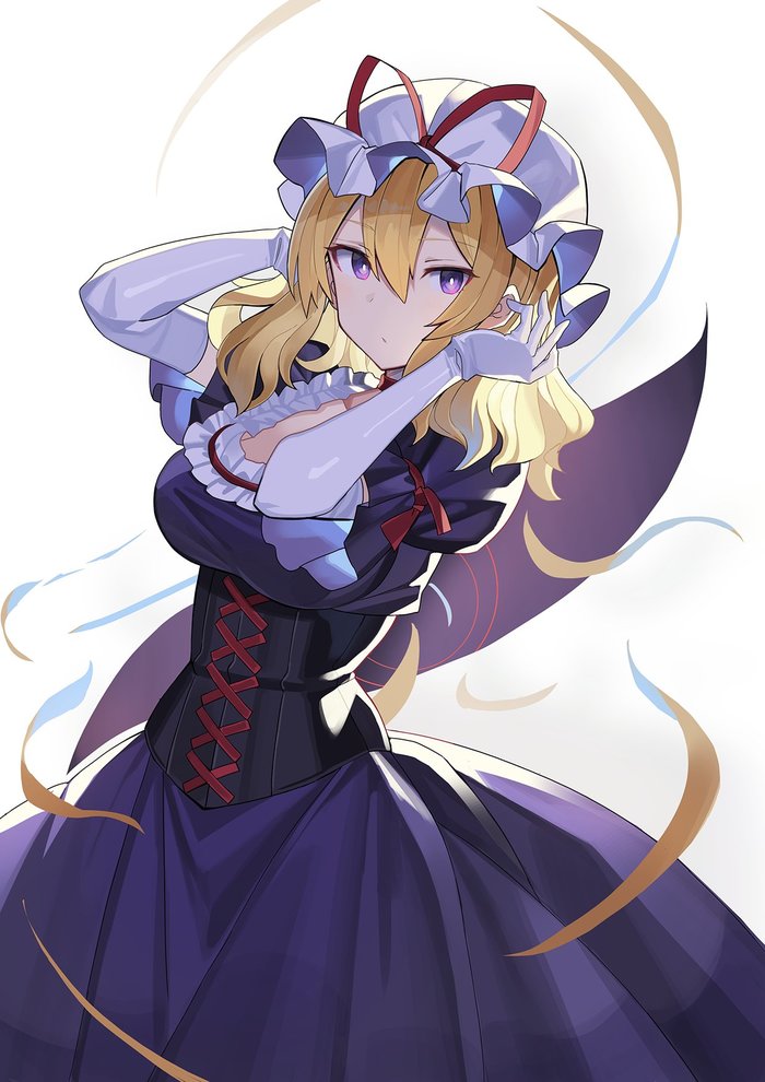 Yakumo Yukari Touhou, Yakumo Yukari, Anime Art, , Rin falcon