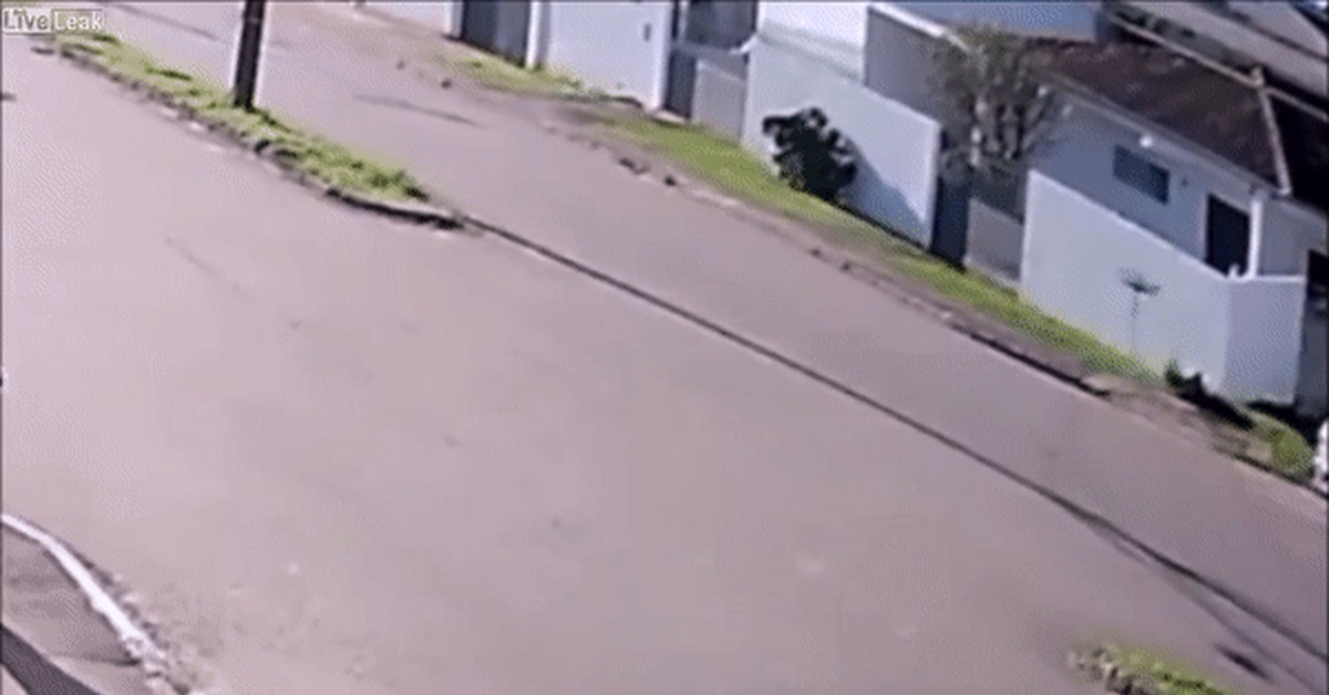 Trick - Motorcyclists, Road accident, Negative, GIF, Somersault