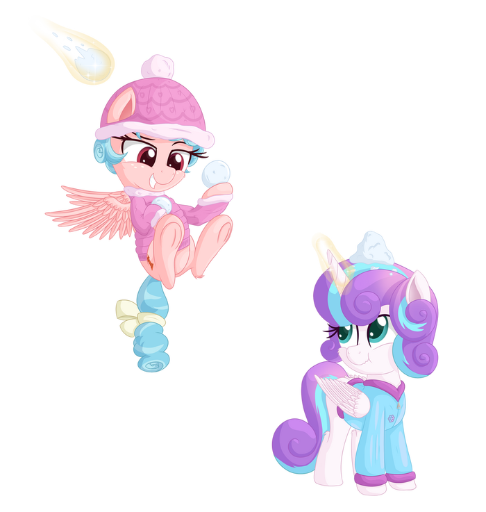     My Little Pony, Cozy Glow, Flurry Heart, , -