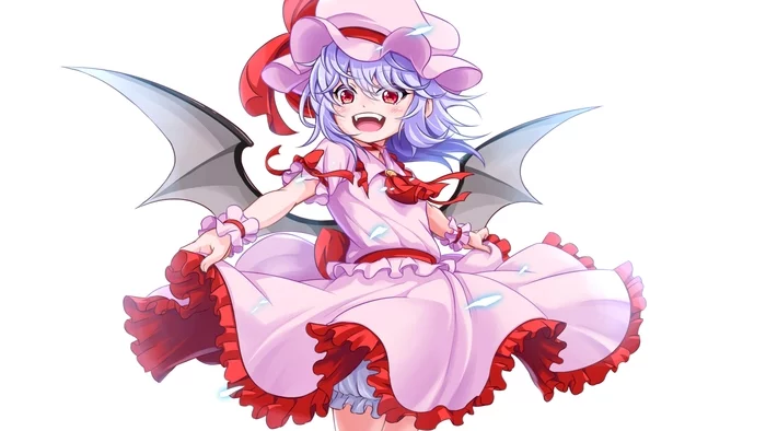 Remilia - Touhou, Remilia scarlet, Anime art, Anime, Games