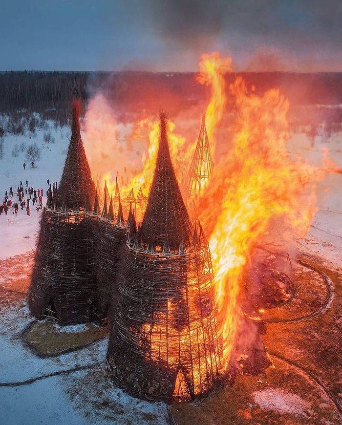 Масленица в Калужской области - Фотография, Россия, Масленица, Калужская область, Праздники, Видео, Длиннопост