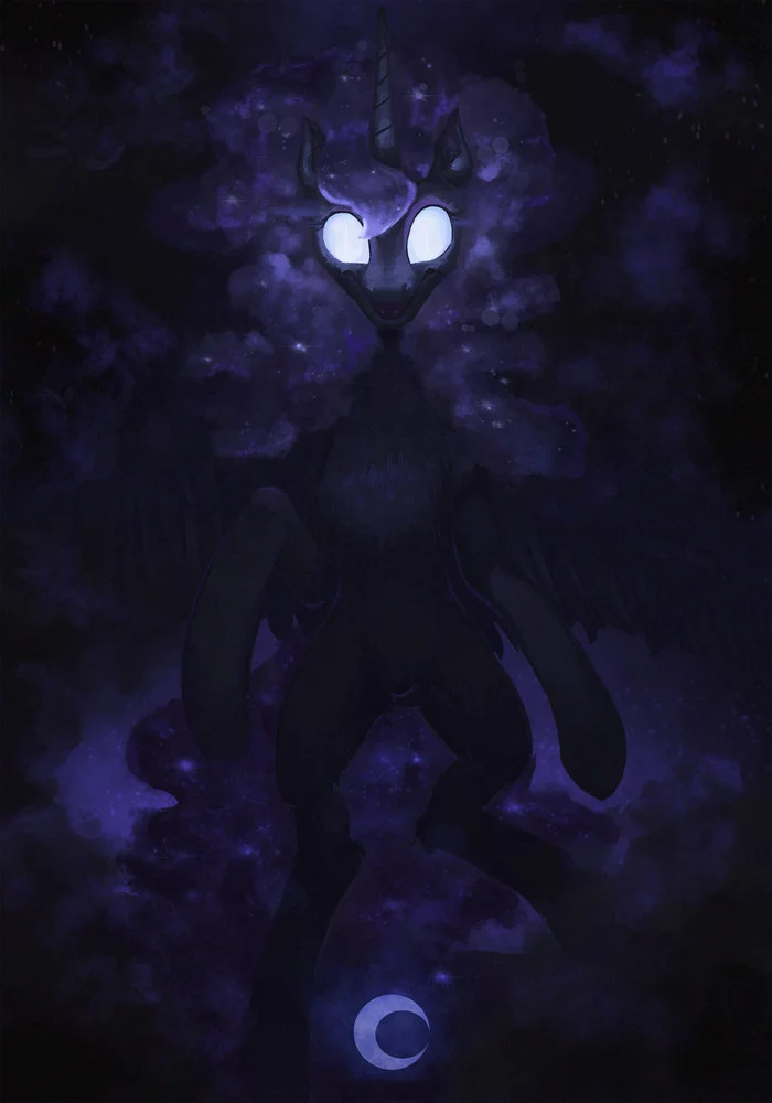 Nightmare - My Little Pony, PonyArt, Nightmare Moon, Angusdra