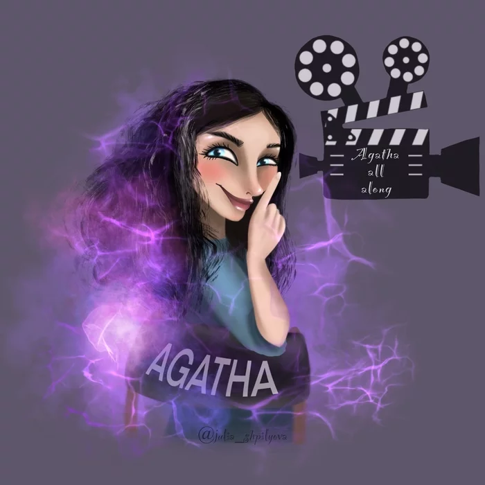 Agatha - My, Agatha, Marvel, Vandavigen, Characters (edit), Comics, Witches, Longpost