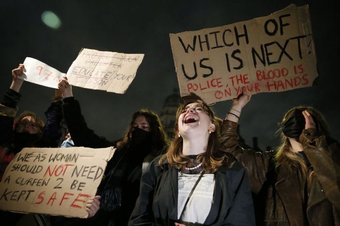 Australia and UK protest against violence against women - news, Politics, Protest, Australia, Great Britain, Women, The photo, Longpost