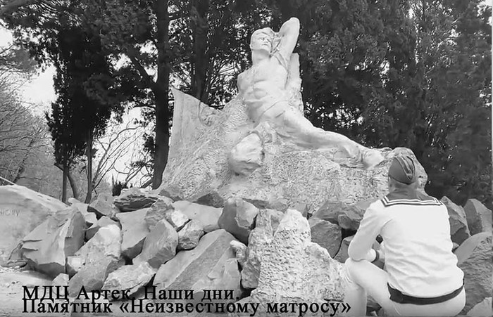 История памятника "Неизвестному Матросу" Великая Отечественная война, Черноморский флот, Трагедия, Длиннопост