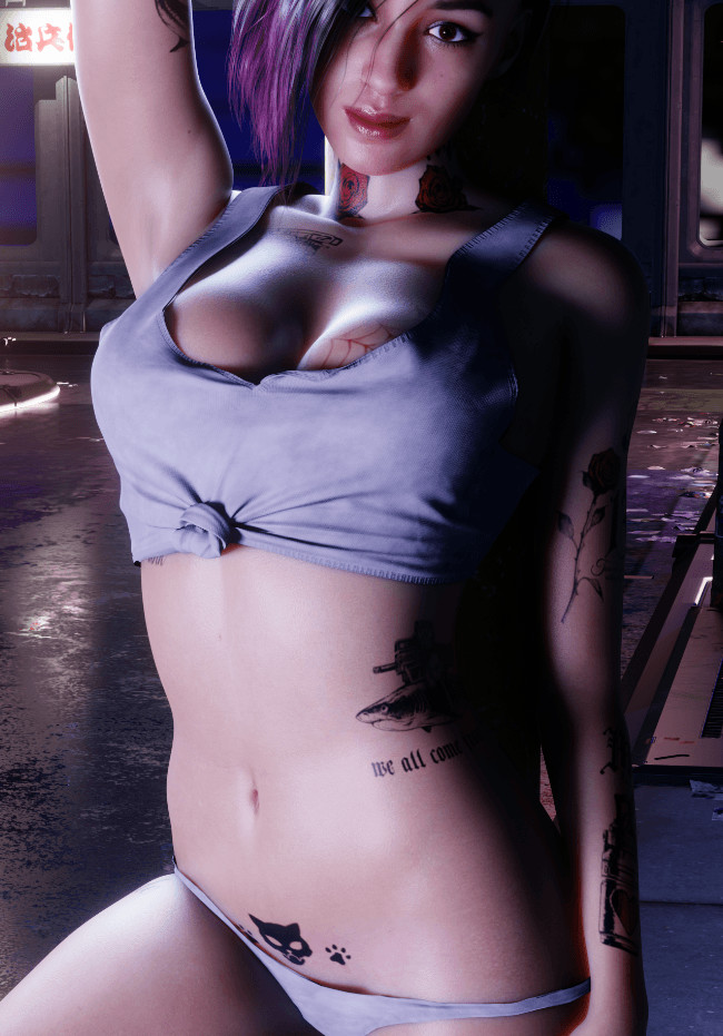 A large selection of NSFW from cyberpunk 2077 - NSFW, Cyberpunk 2077, Longpost, Art, Cosplay, Erotic