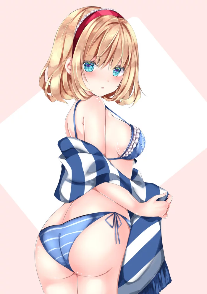 Alice Margatroid - NSFW, Touhou, Alice margatroid, Anime art, Anime, Nanase Nao