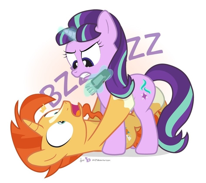 ", !...  ,  !"... My Little Pony, Starlight Glimmer, Sunburst, Dm29