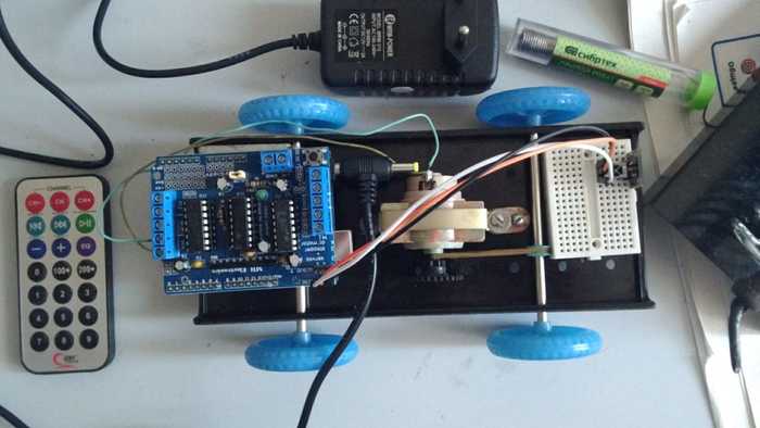 Машинка на ардуино - Моё, Arduino, Моделист-Конструктор