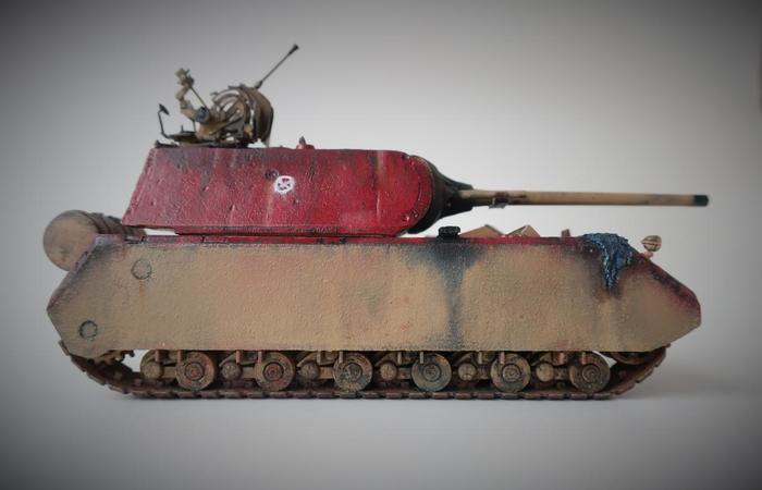 Танк Panzerkampfwagen VIII «Maus» Маус 1/72 | Пикабу