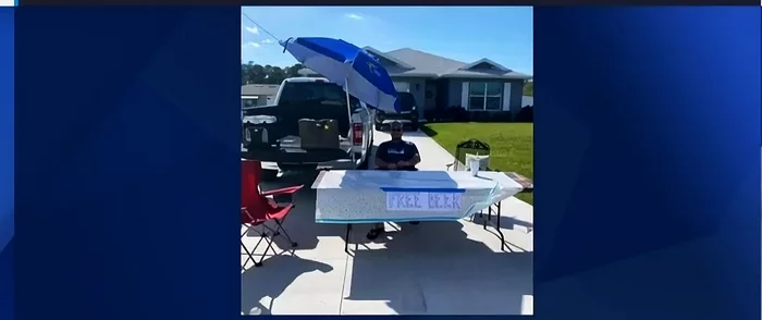 Florida couple offers free beer as a way to meet neighbors - Florida, Beer, Neighbours, USA, Freebie, Positive