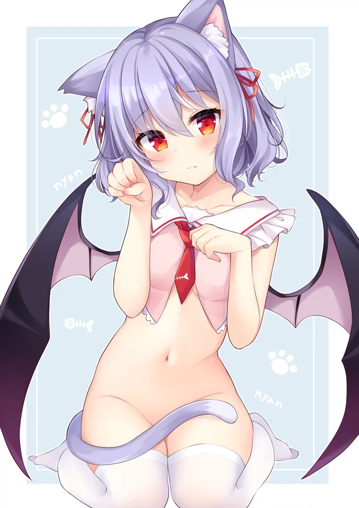 Remilia - NSFW, Remilia Scarlet, Touhou, Anime Art, Аниме, Miy