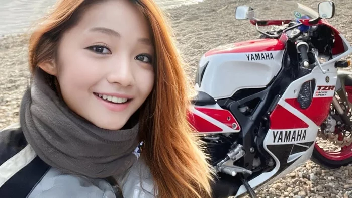 She's not real!!! - Japan, Exposure, Faceapp, Social networks, Motorcyclists, Longpost