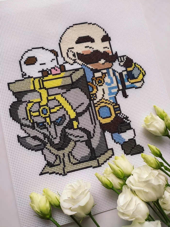 League of legends - Braum - My, League of legends, Needlework without process