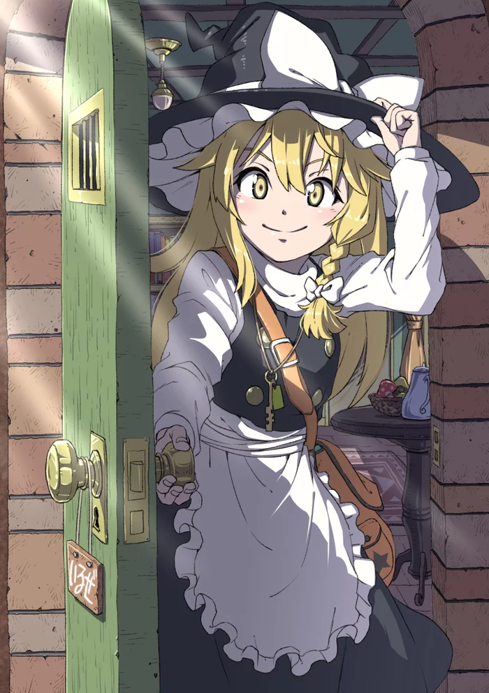 Marisa - Touhou, Kirisame marisa, Anime art, Anime, Games, Inuno rakugaki