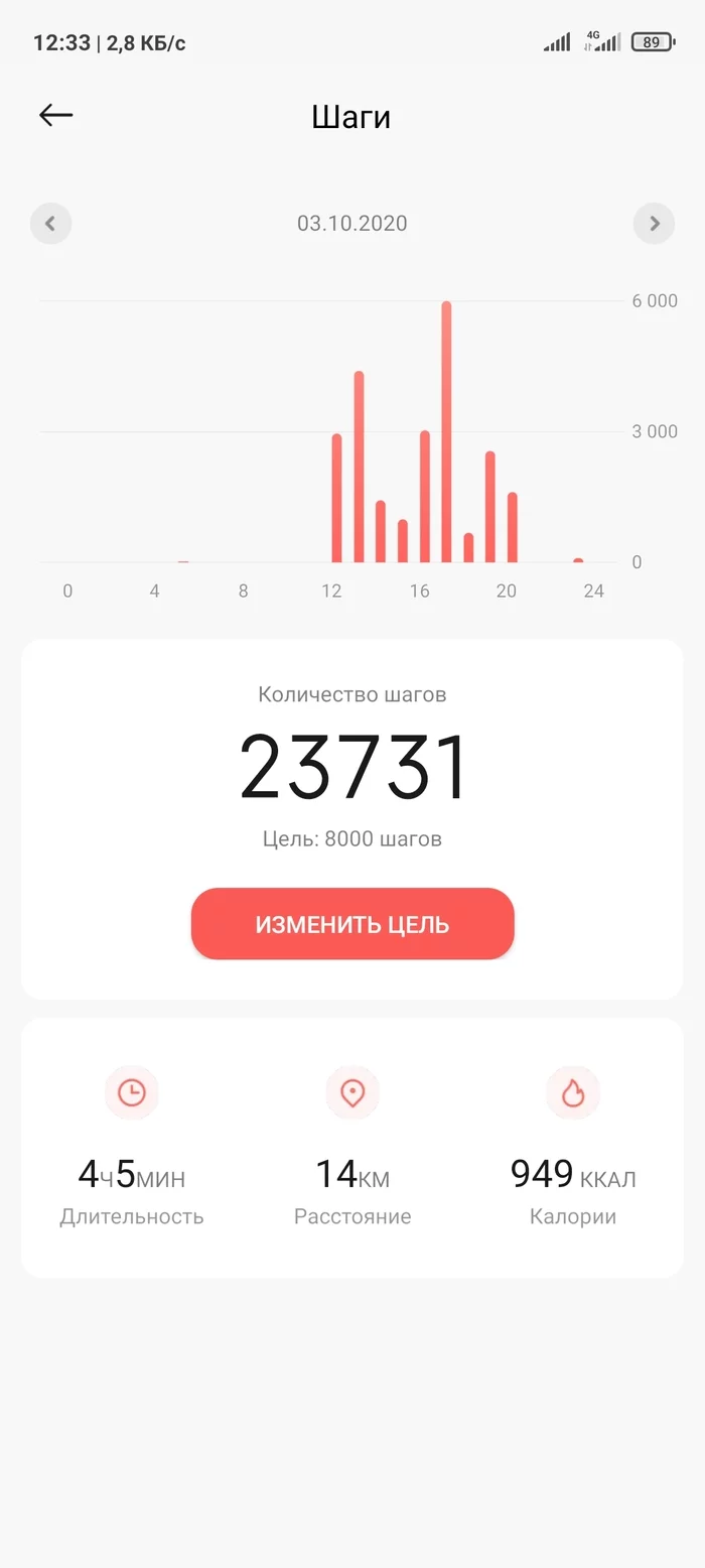 Pedometer - My, Pedometer, Business trip, Longpost