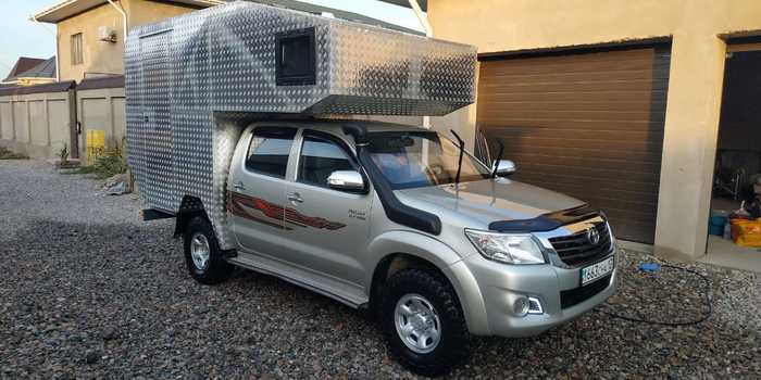 Four-wheel drive motorhome photos with explanations part 1 - My, House on wheels, Toyota hilux, Longpost