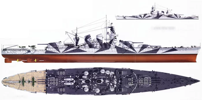 The pride of the nation. Battleship Vittorio Veneto - Navy, Story, Battleship, Italy, Longpost