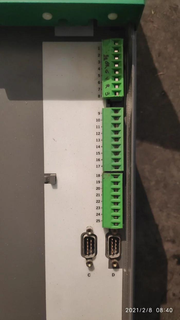 Connect the state of emergency to the NC300A-MI-AE milling machine panel - Milling machine, CNC, Longpost