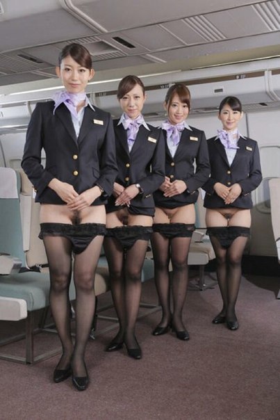 Business Class - NSFW, Erotic, Girls, Pubes, Asian, Stewardess