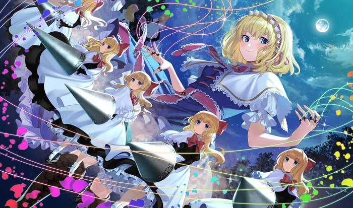 Alice margatroid - Touhou, Alice margatroid, Anime art, Anime, Shanghai Doll, 