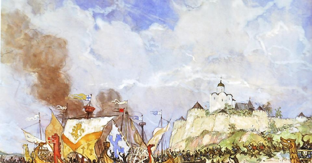 Захват новгорода шведскими войсками. Сражение новгородцев со шведами у крепости Ладога в 1164 году. Ладожская битва 1164. Нападение Шведов на Ладогу 1164.