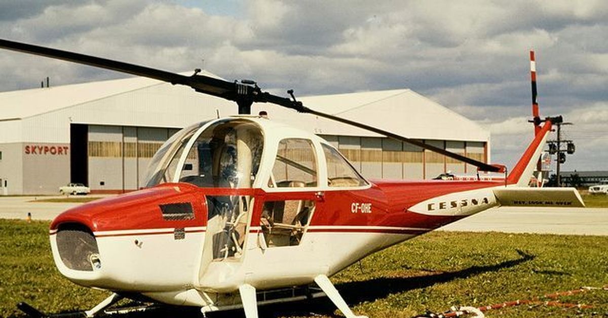 V ch 1. Cessna Ch-1 Skyhook. Cessna YH-41 Seneca. Вертолет Цесна. Верттолет Сесна.