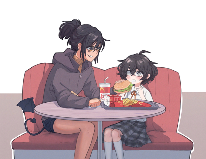  Anime Art, Original Character, Konosuba, , , Yunyun