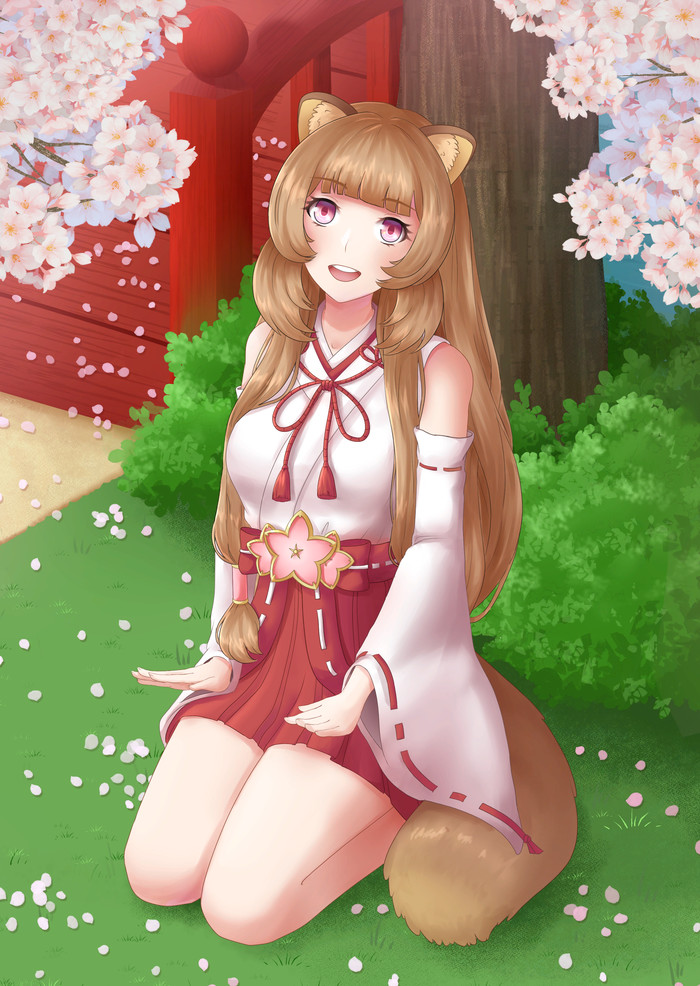  Tate no Yuusha no Nariagari, Raphtalia, Anime Art, Animal Ears, 