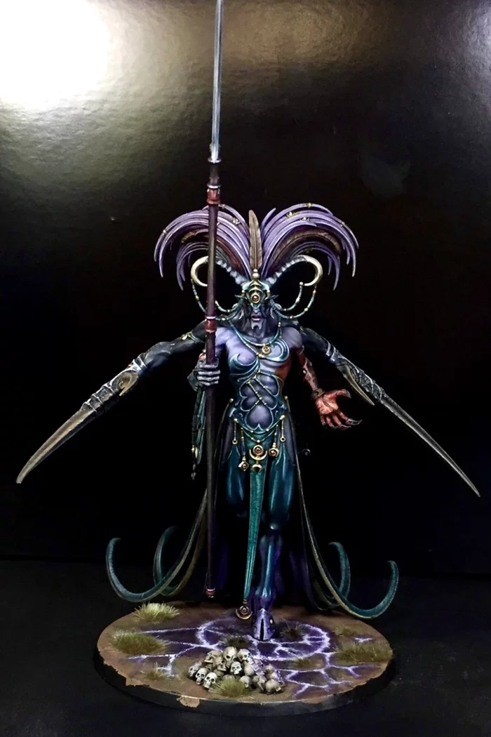 Keeper Of Secrets - My, Slaanesh, Warhammer, Warhammer 40k, Warhammer AoS, Wh painting, Miniature, Painting miniatures, Wh miniatures