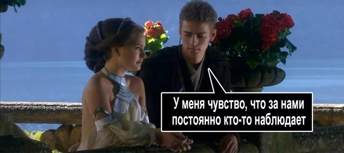 Bodyguard - My, Humor, Movies, Star Wars, Leon, Anakin Skywalker, Crossover, Padme Amidala