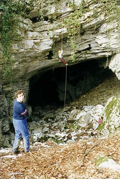 Nmzverzhenie in Kabani Proval - My, Speleology, The fall