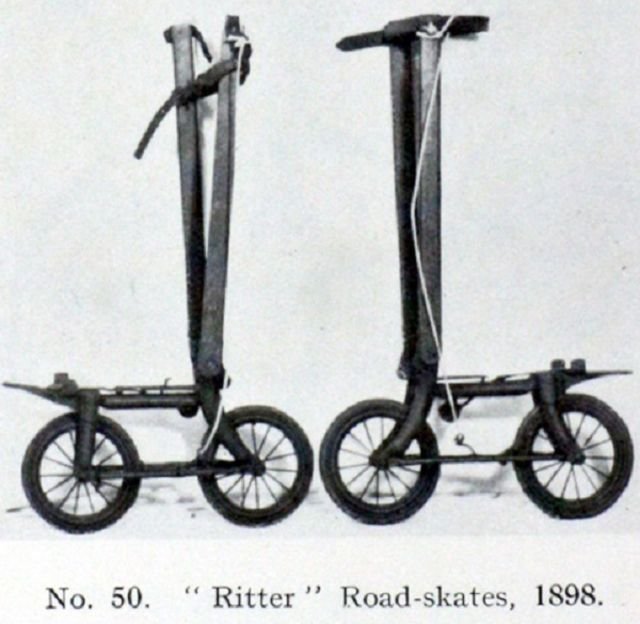 Задолго до роликов - дорожные коньки Риттера (1898 год) - Ролики, Коньки, Фотография, Спорт, Отдых, Интересное, Информация, Статья, Катание, Игры, Прошлое, 18 век, Старина, Длиннопост